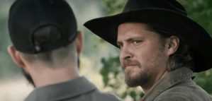 Luke Grimes as Kayce Dutton in 'Y Marshals'